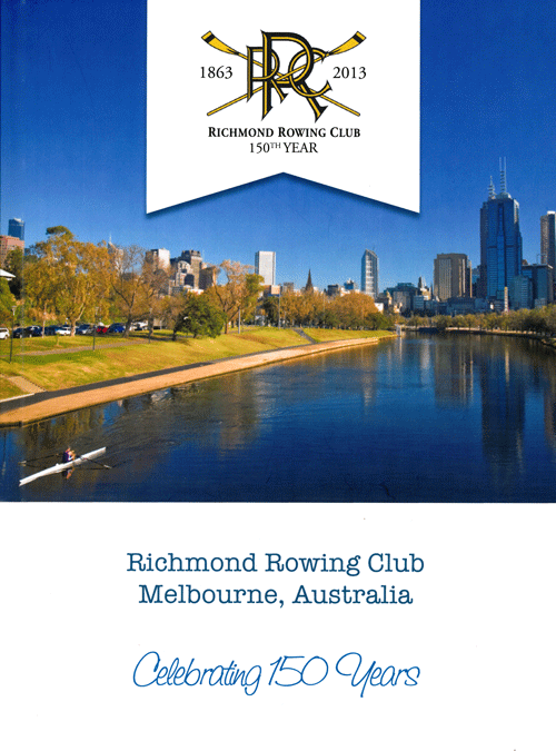 History of Richmond Rowing Club book front cover