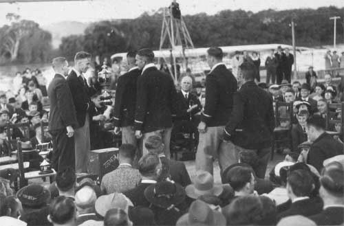 presentation of the King's Cup