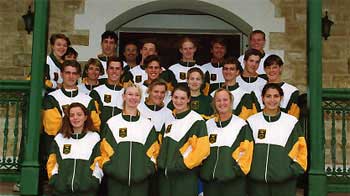 1993 Australian Juniors rowing team