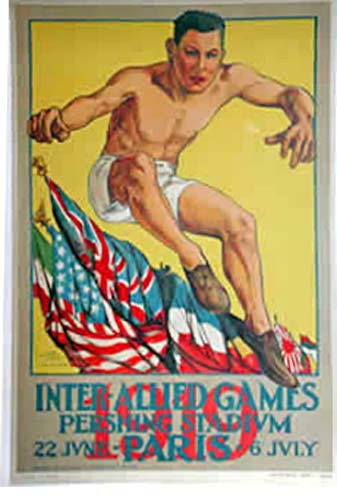 1919 Inter-Allied Games poster