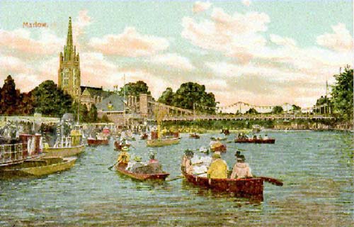 Marlow Regatta postcard