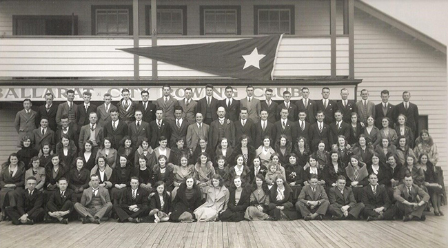 1923 Ballarat City Rowing club members