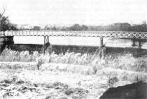 1881 - The origional stone weir