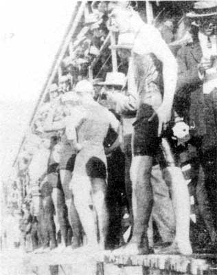 Swimming Races at Glenelg in 1906