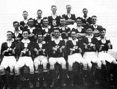 Barwon Rowing Club's Football Team 1920s