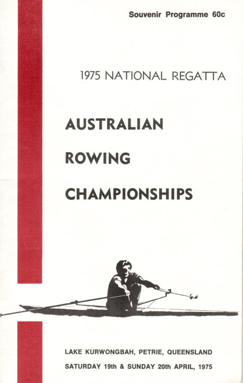 1975 National Championships program cover
