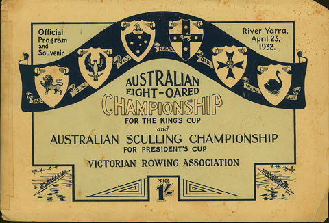 King's Cup Program Cover
