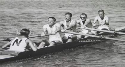 1961 NSW Lightweight Four in training