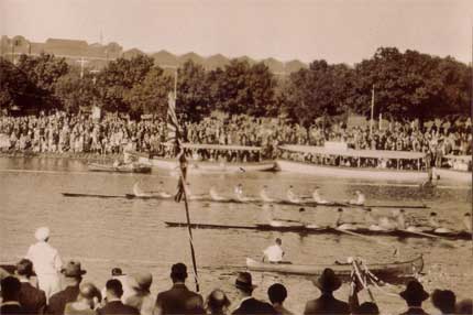 1931 Senior Eight at Henley