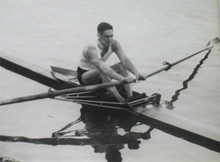 Keith Bilney Maiden Sculler 1945