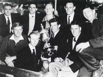 1956 King's Cup Victorian Crew after their win