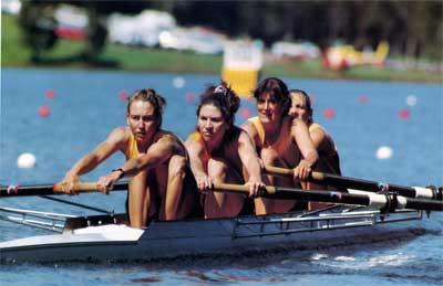 1990 Silver medal winning Women's Lightweight Four