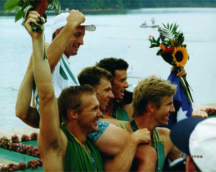 1996 Men's Four & Coach