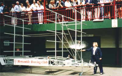 1998 Naming of the boat trailer "Trailer Al"