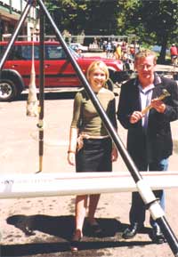 John Leeming boat naming