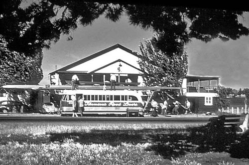 loading the boats for Yea Regatta, 1959