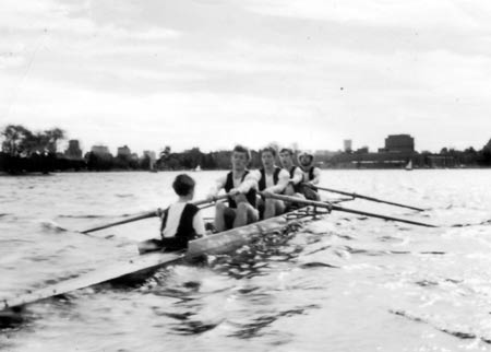 rowing conditions on the lake