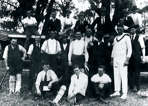 1920 Richmond cricket match