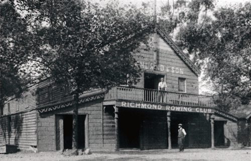 Greenlands Boathouse ca 1916