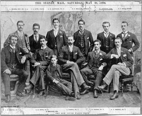 1894 NSW Intercolonial Crew
