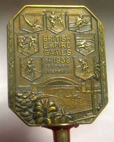 1938 British Empire Games Medal