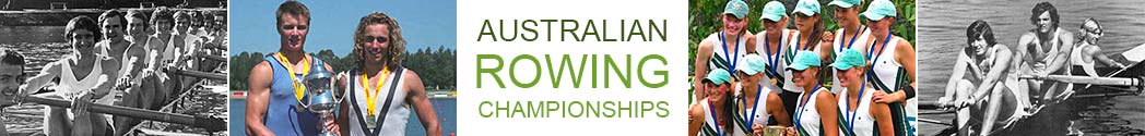history of australian national rowing championships
