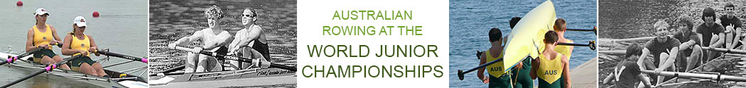 world junior rowing championships history