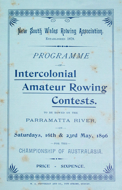 1896 programme cover