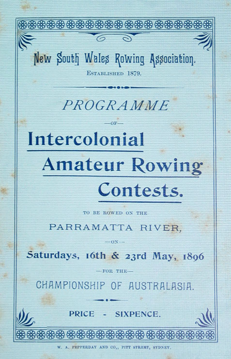 1896 programme cover