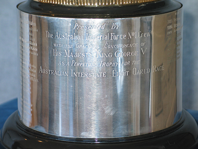 King's Cup base inscription