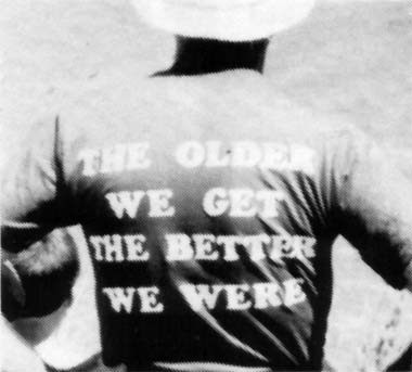 The master's motto - the tee shirt tells it all