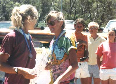 1987 Women's Masters Pair winners