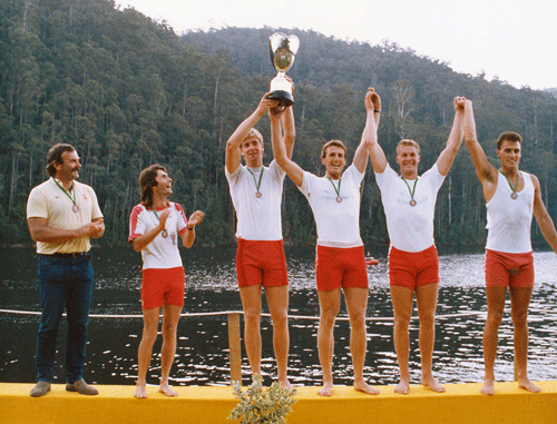 Men's Coxed Four Champions