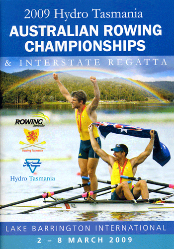 2009 National Championships Programme Cover