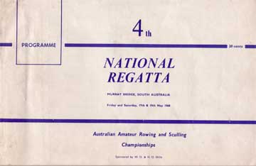 1968 Men's Programme Cover