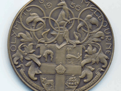 1956 Front Of Participation Medal
