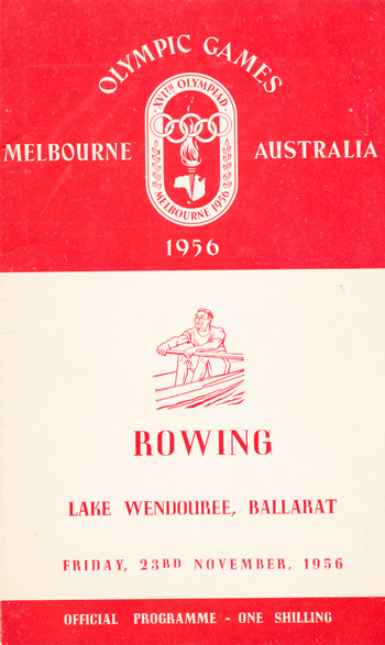 1956 Friday Rowing Program