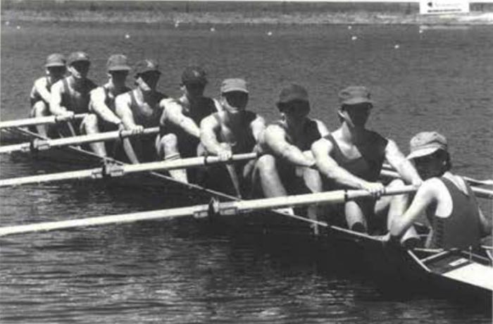 Gregory Terrace Second VIII Crew