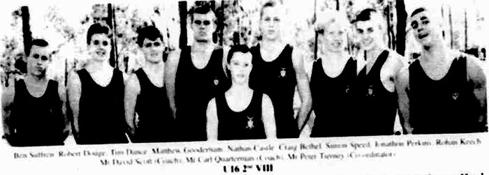 Anglican Church Grammar School Under 16 Second VIII