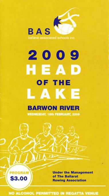 2009 Program Cover
