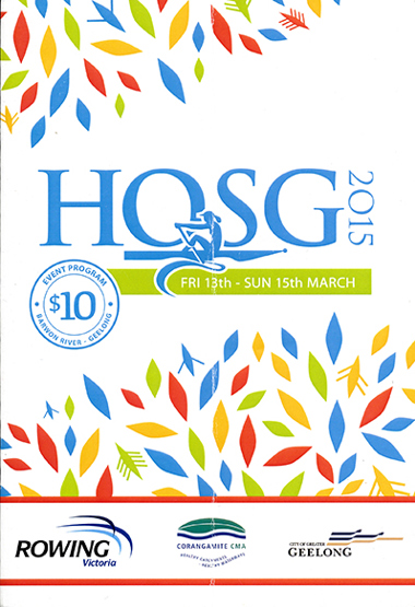 2015 Regatta program cover