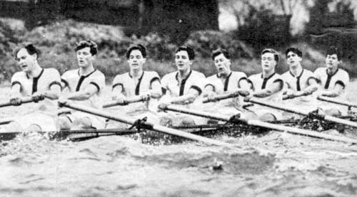 1951 - OUBC in rough water