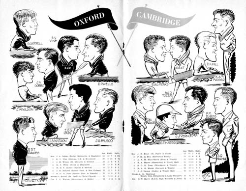 1955 Programme centerfold