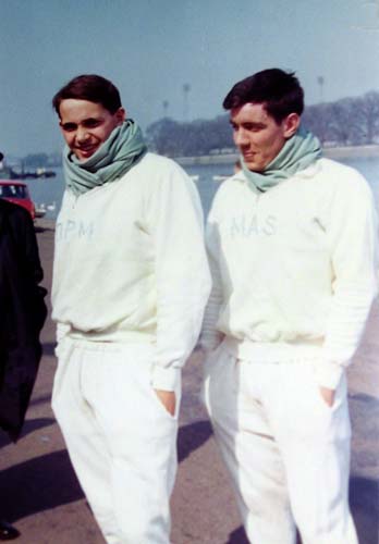 1965 - Patrick Moore and his stoke, Mike Sweeney