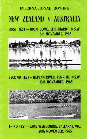 regatta program cover