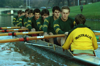 Australian Eight Training