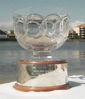 Rusty Robertson Trophy in Adelaide in 2005