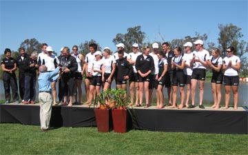 presentation of Rusty Robertson Trophy