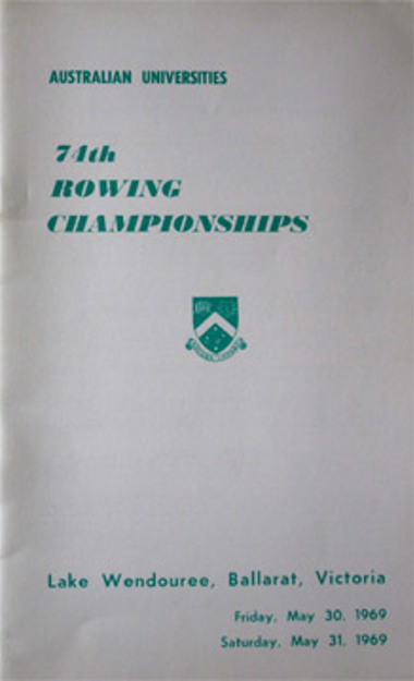 1969 Programme Cover