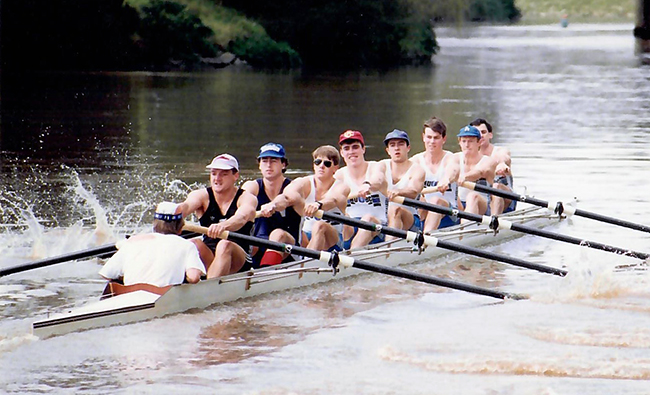 Mitchell Reinhard Rowing 1992 Australian University Championships— West Lakes Adelaide SA ...